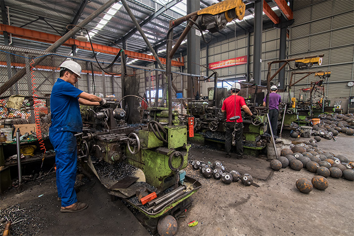 瑞金网架配件车间